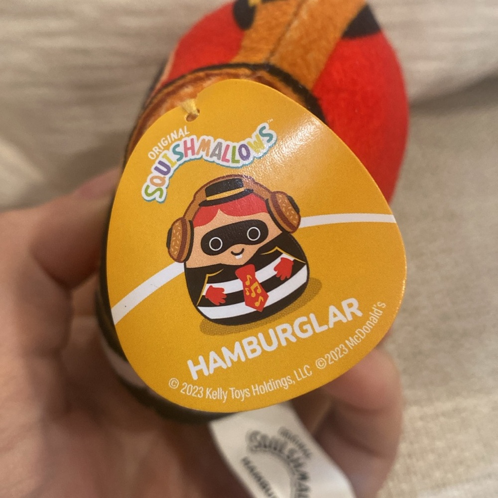 McDonald’s Hamburglar Squishmallow toy 2023 kids happy meal toys squishmallows - Picture 3 of 4